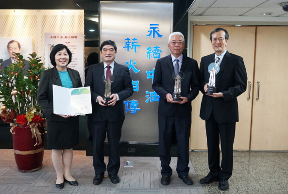「亞洲企業社會責任獎」得獎名單公布，中油今年榮獲三座獎項。圖：中油官綱